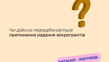Які перспективи подальшої реалізації державної програми з надання мікрогрантів?