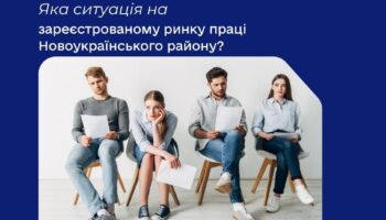 Яка ситуація на зареєстрованому ринку праці Новоукраїнського району?